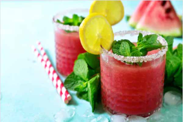 Watermelon and Mint Cooler