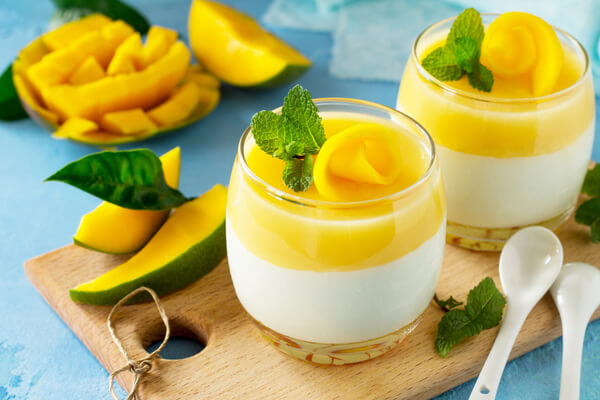 mango mousse