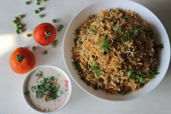 tomato pulao