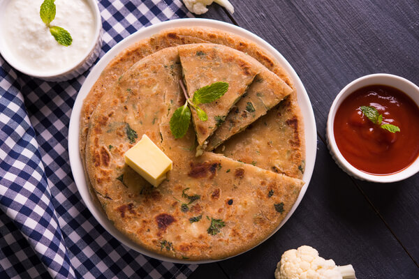 moong dal paratha