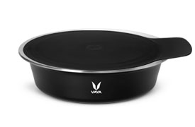 HauteCase - 1100 ml - Sable Black - with Stack + Glass Lid