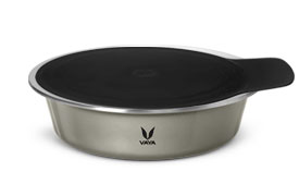 HauteCase - 1100 ml - Cloud Grey - with Stack + Glass Lid