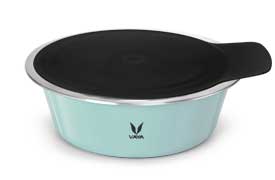 HauteCase - 1500 ml - Cool Cyan - with Stack + Glass Lid
