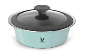 HauteCase - 1500 ml - Cool Cyan - with Glass Lid