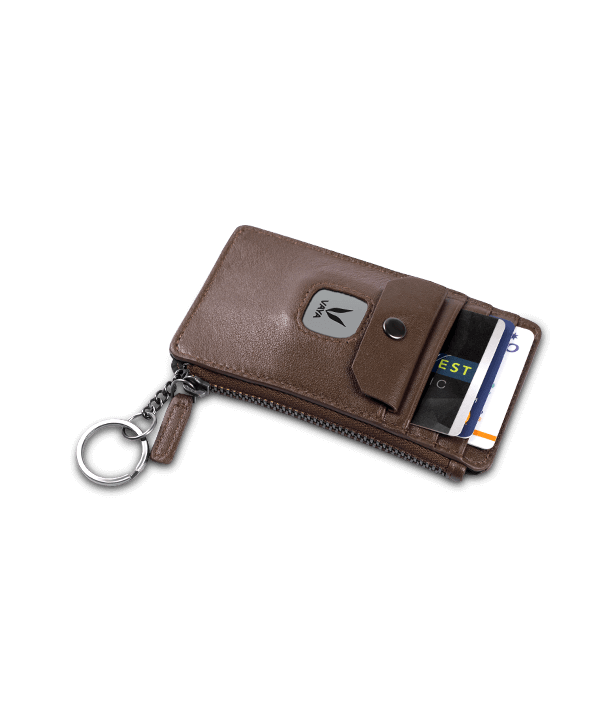 Elyte Wallet Burgundy with RFID blocking + Lynk Cool Grey