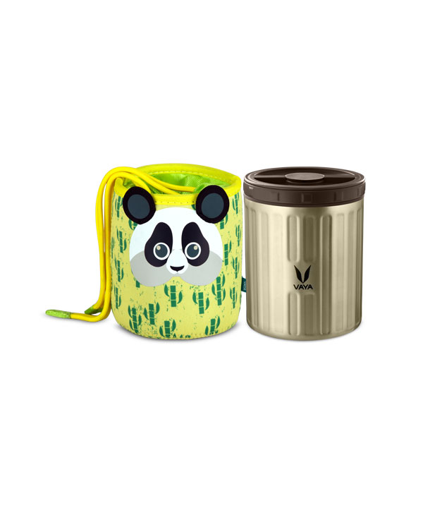 Preserve 500ml Graphite with GoChamp Panda