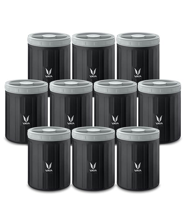 Vaya Preserve -10 x 440 ml - Black
