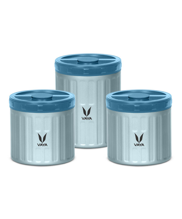 Vaya Preserve -2 x 260 + 1 x 440 ml - Blue
