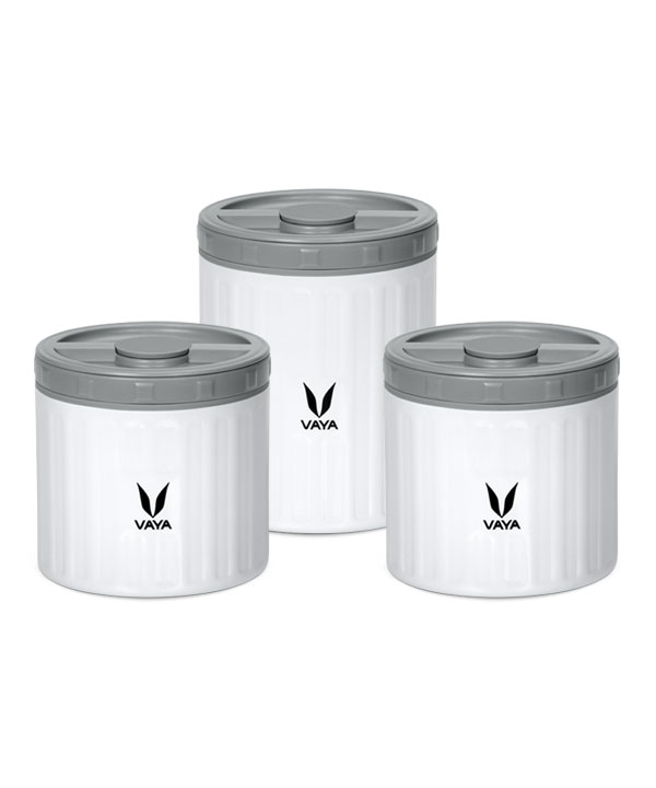 Vaya Preserve -2 x 260 + 1 x 440 ml - White