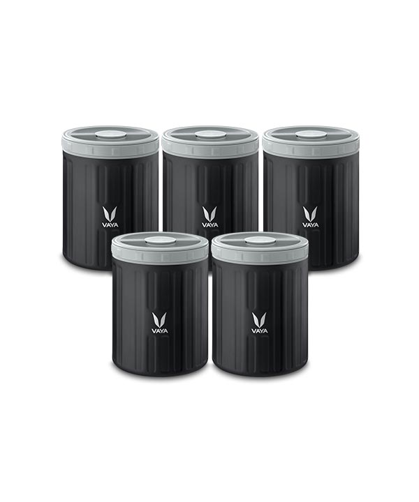 Vaya Preserve -5 x 440 ml - Black