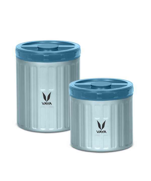 Vaya Preserve -1 x 260 + 1 x 440 ml - Blue