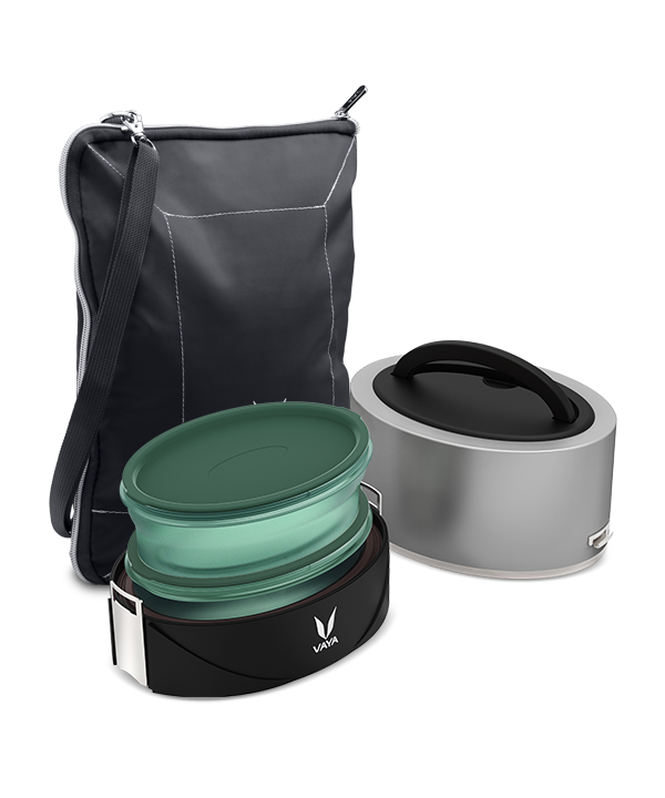 Tyffyn Flex - 600 ml - Silver - with BagMat