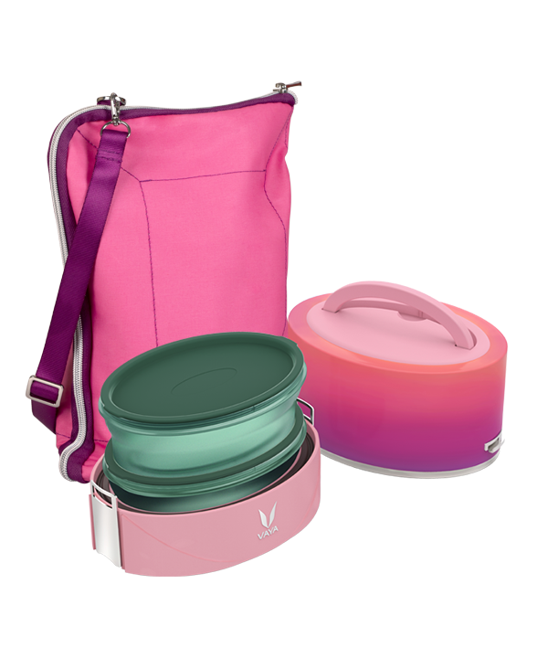 Tyffyn Flex - 600 ml - Ombre Pink - with Pink BagMat