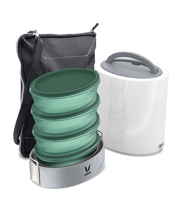 Tyffyn Flex - 1200 ml - White - with BagMat
